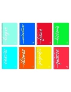 BLOCK PACSA ASIGNAT. Fº 80h HZT. SURTIDO - Pack de 8 unidades